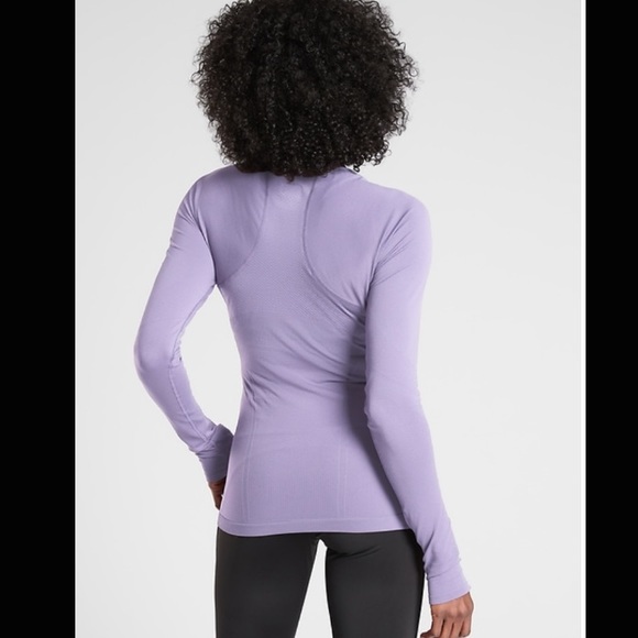 NWT Athleta Momentum Top // Dusk Purple - Picture 2 of 7